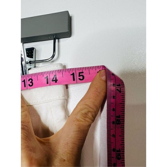 Helmut Lang White Crop Boyfriend Jeans Raw Hem - Picture 3 of 13